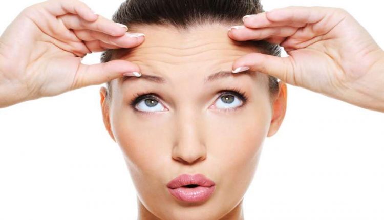 چین و چروک صورت